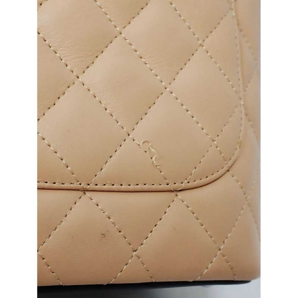 Chanel Cambon leather handbag - image 7