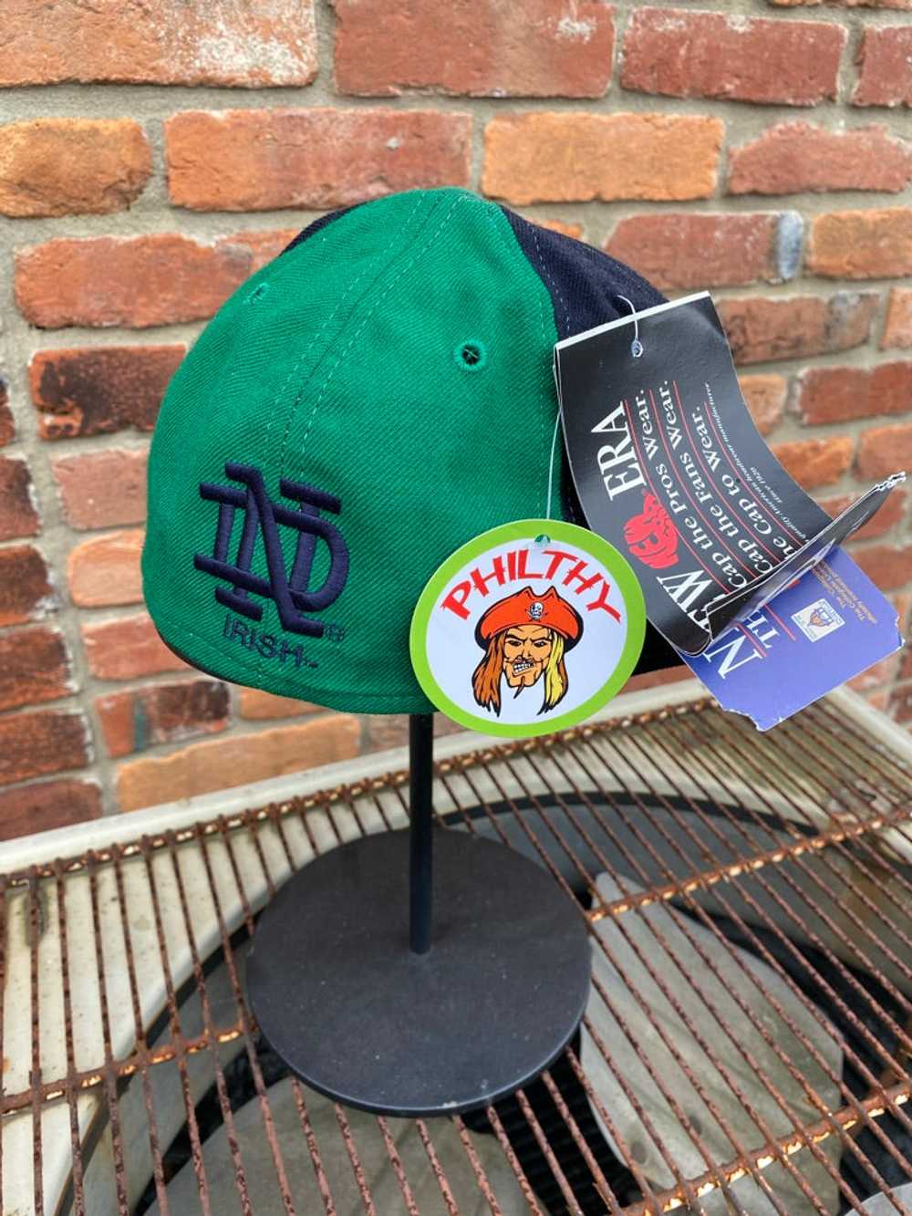 Vintage Deadstock Notre Dame College Wool Fitted … - image 2