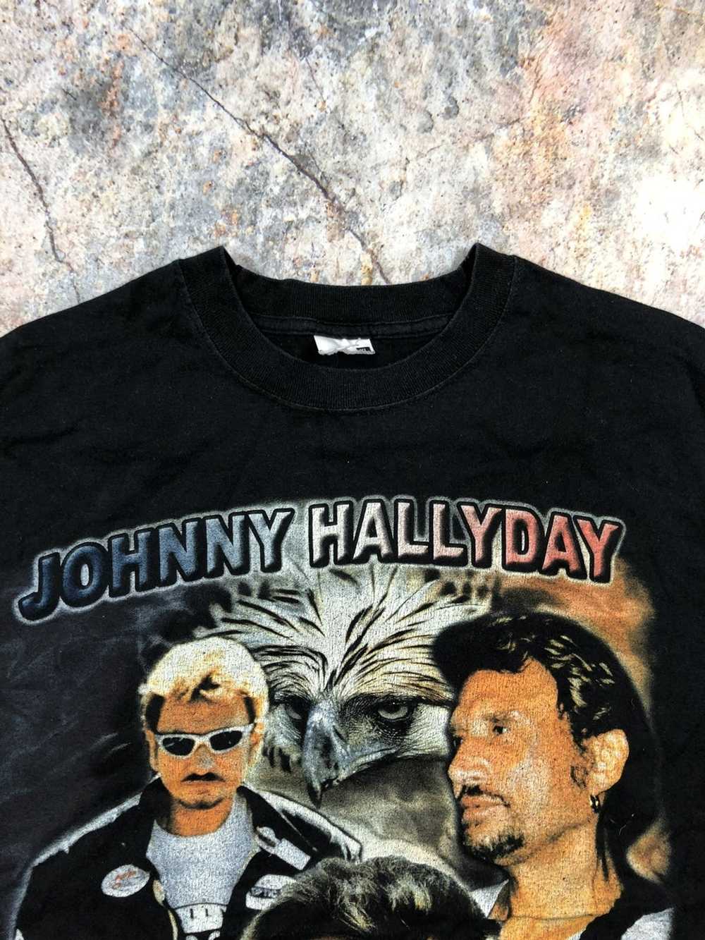 Very Rare × Vintage Vintage Johnny Hallyday Merch… - image 1