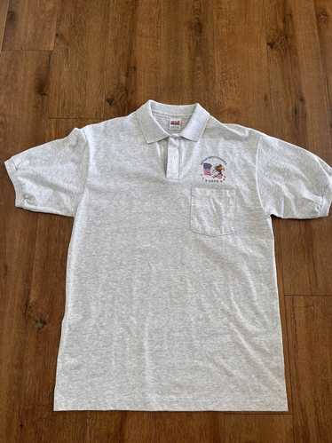 Anvil × Vintage Vintage Rare USPS Polo Shirt L