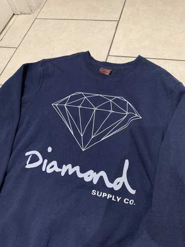 Diamond Supply Co Y2K diamond Supply Co logo Navy 