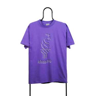 Vintage Vintage 1996 Olympic Games T-Shirt Purple… - image 1