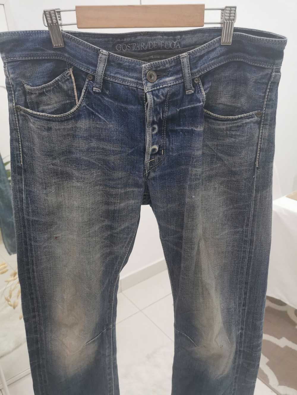 Gostar De Fuga Gostar De Fuga Selvedge denim jeans - image 3