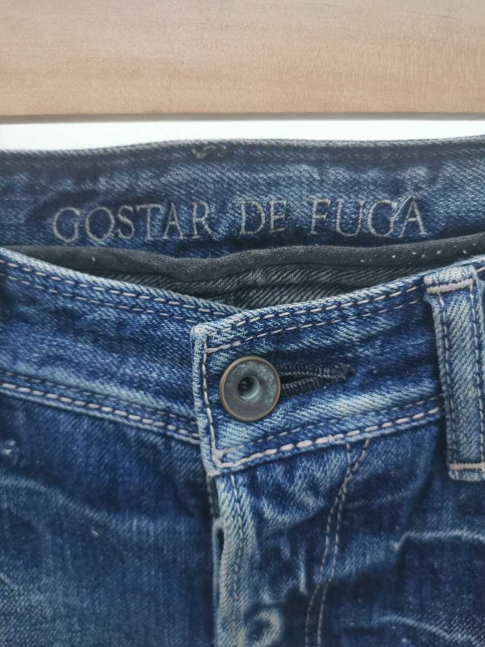 Gostar De Fuga Gostar De Fuga Selvedge denim jeans - image 5