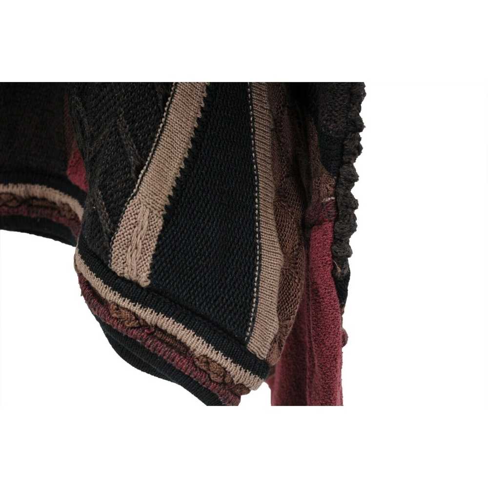 Tundra Canada Vintage Sweater Red Brown Cotton - image 6