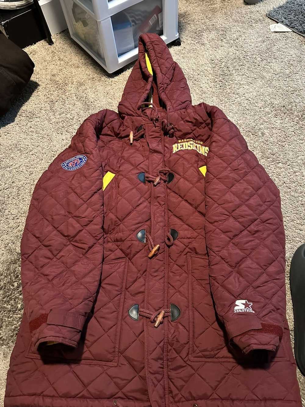 Washington Redskins Vintage 80's Made in USA Quilt Lined Starter Jacke –  thefuzzyfelt