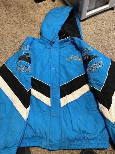 VINTAGE CAROLINA PANTHERS STARTER JACKET SZ XL - Gem