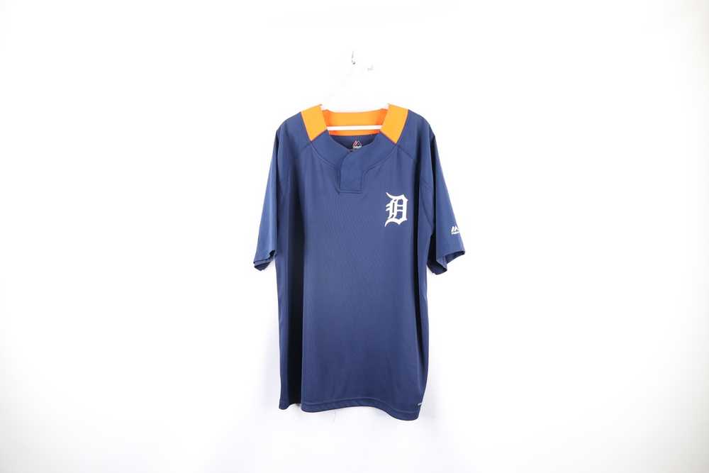 Majestic × Vintage Majestic D Detroit Tigers Base… - image 1