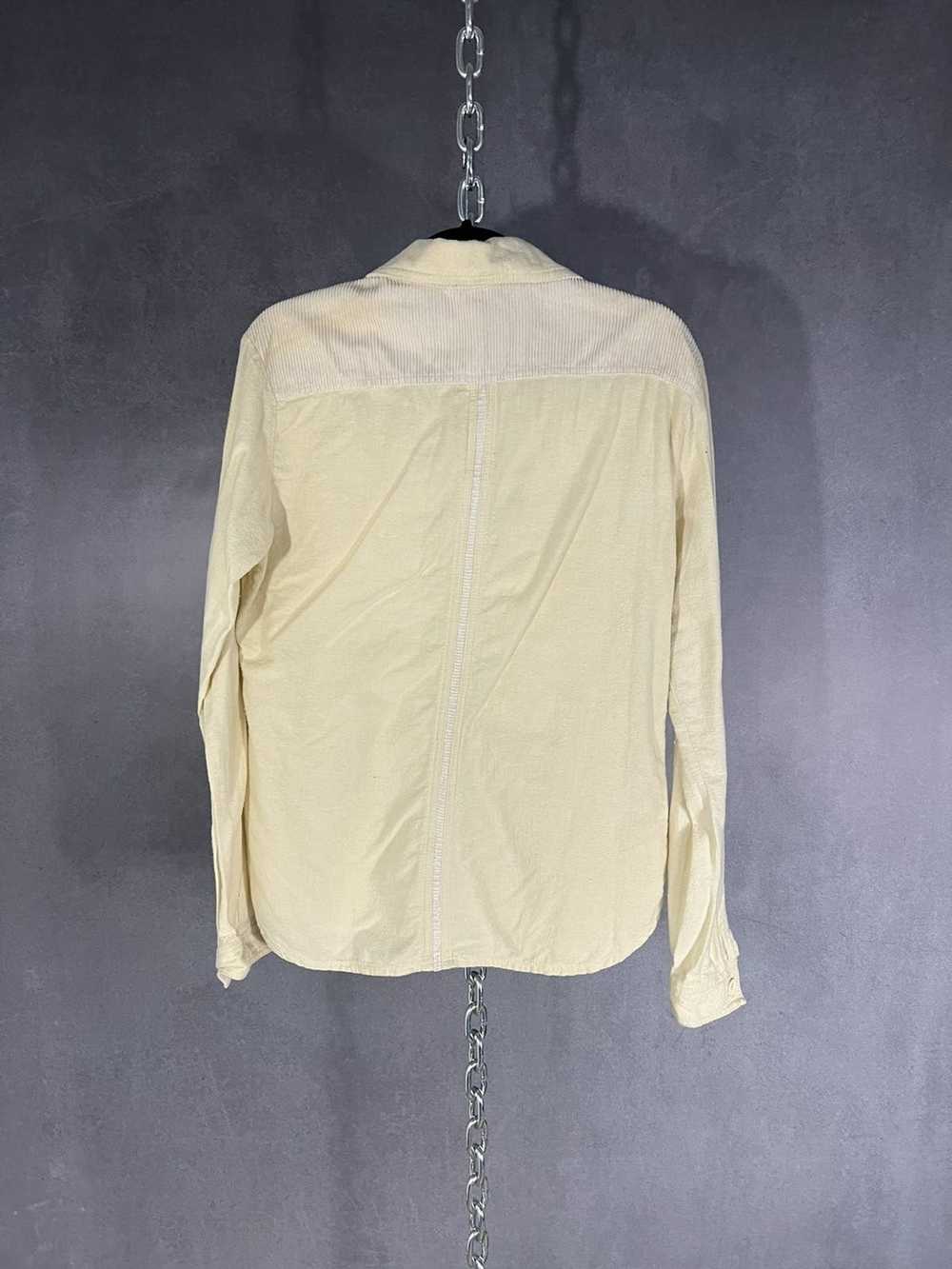 Faded Glory Vintage 70s faded glory linen shirt w… - image 2