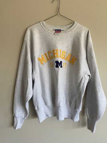 Champion Michigan Wolverines 1980s Champion Revers