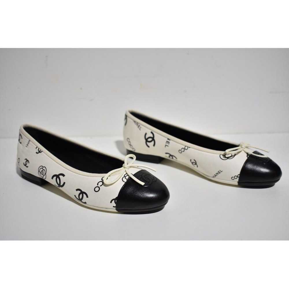 Chanel Leather ballet flats - image 7