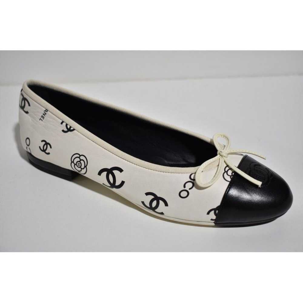 Chanel Leather ballet flats - image 8