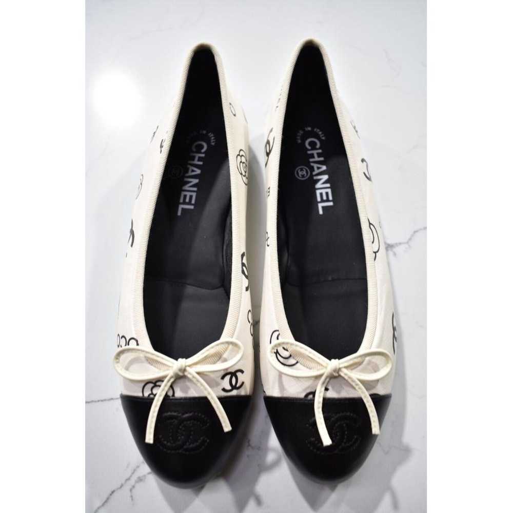 Chanel Leather ballet flats - image 9