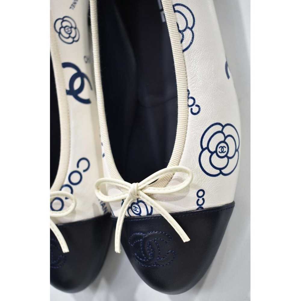 Chanel Leather ballet flats - image 8