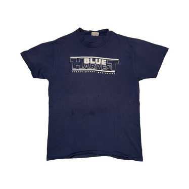 Vintage 1980s hanes blue - Gem