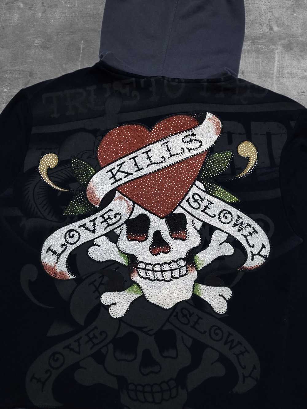 Ed Hardy × Streetwear × Vintage Ed hardy love kil… - image 3