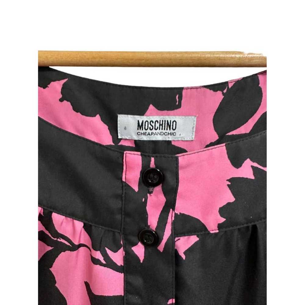 Moschino Cheap And Chic Silk mini dress - image 3