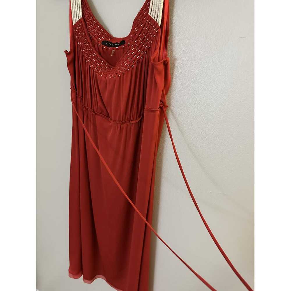 Elie Tahari Silk mid-length dress - image 3