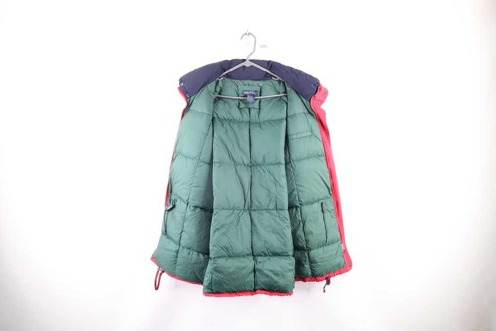 Vintage Vintage 90s Nautica Spell Out Color Block… - image 9