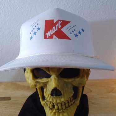 Hat × Trucker Hat × Vintage Vintage K Mart Logo R… - image 1