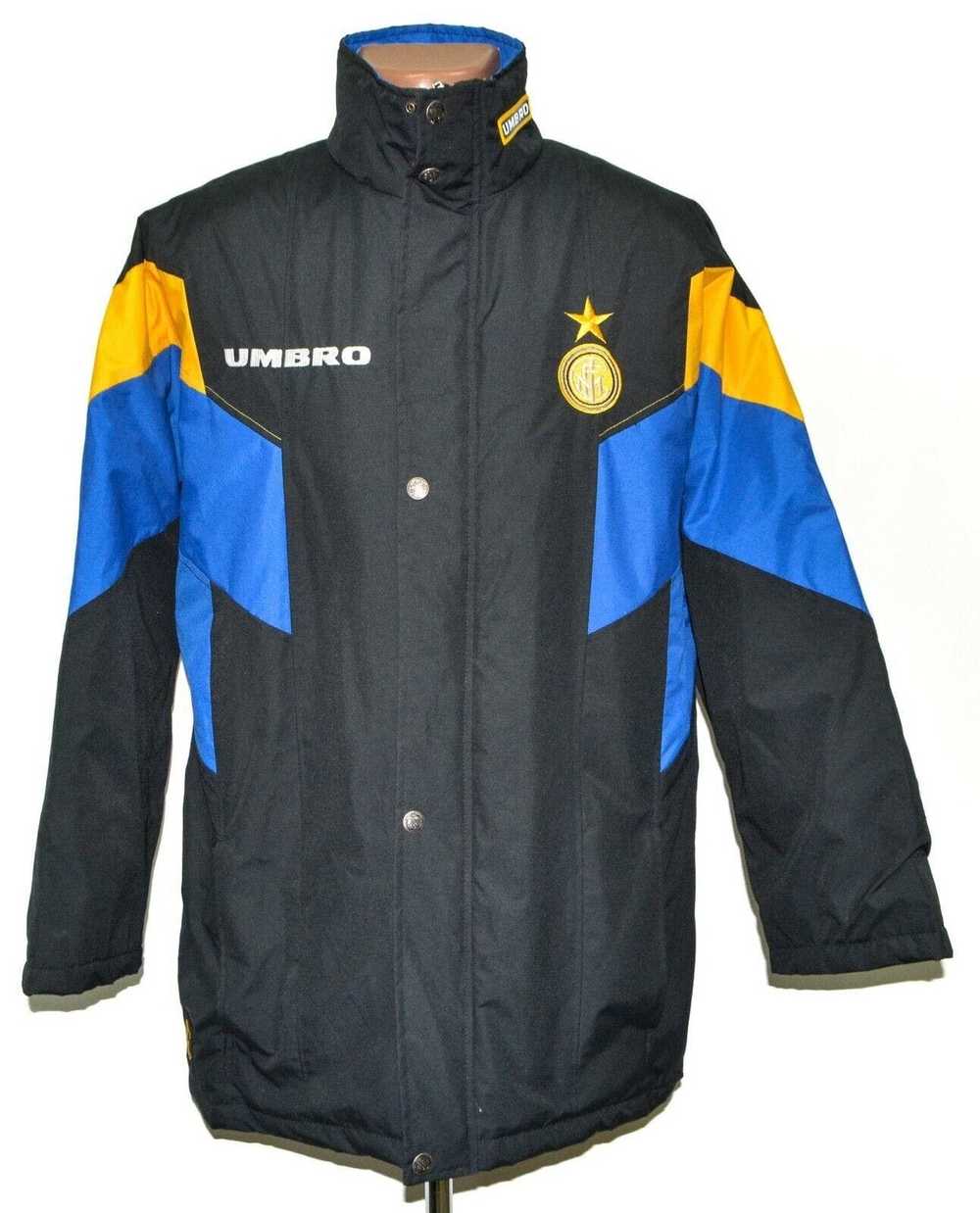 Umbro INTER MILAN 1995/1996 BENCH JACKET JERSEY U… - image 1