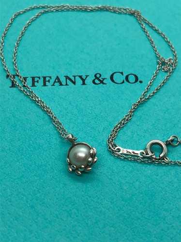 Tiffany & Co. Tiffany co Silver Olive Leaf Pendant