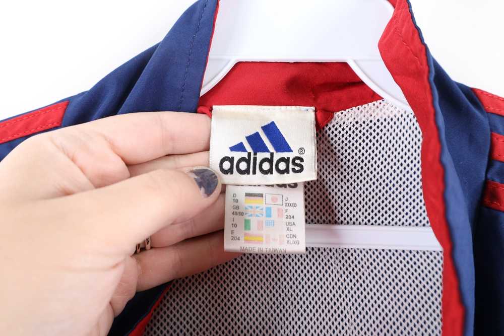 Adidas × Vintage Vintage 90s Adidas Striped Lined… - image 4