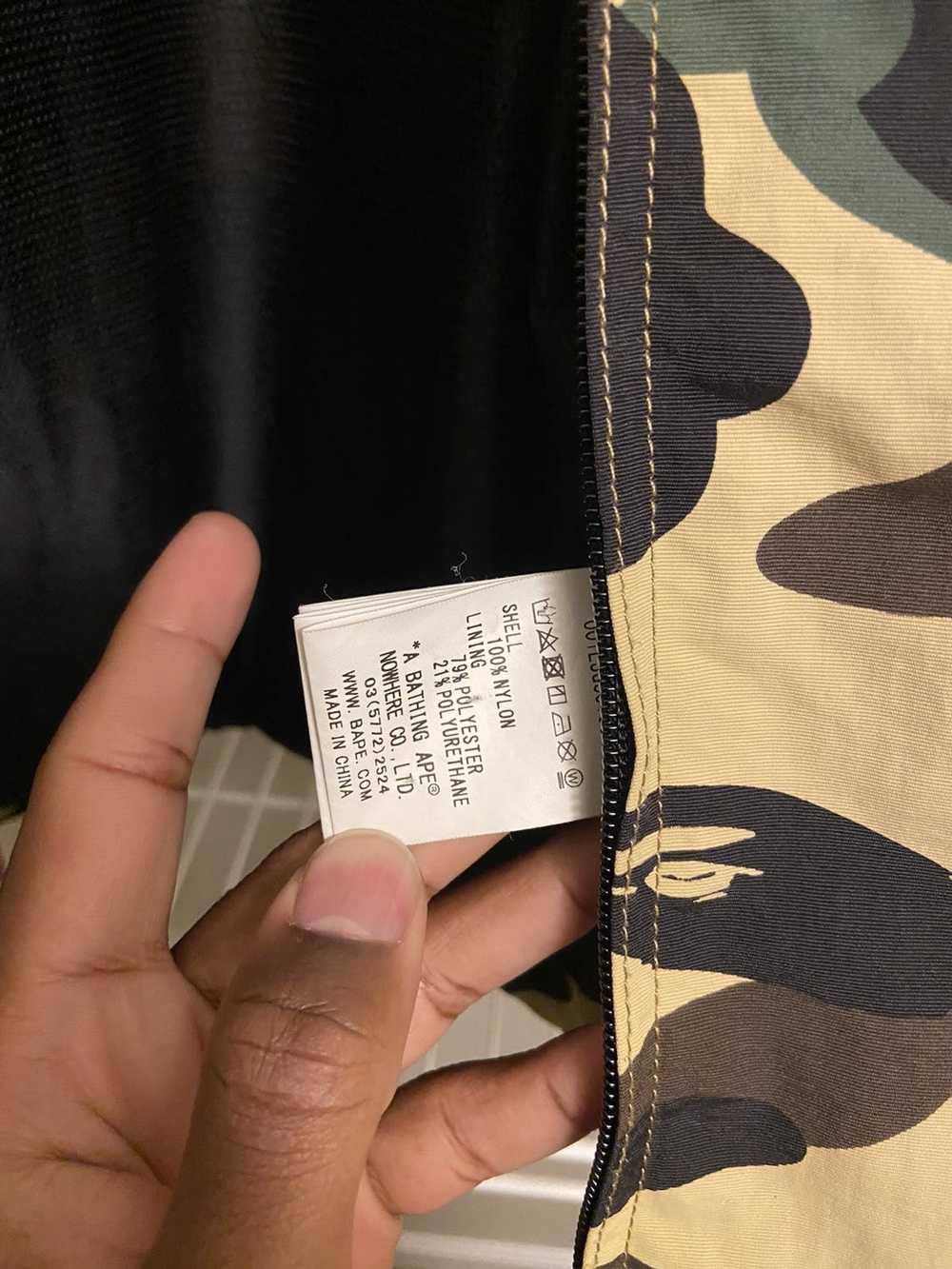 Bape Bape 1st Camo Detachable Sleeves Jacket - image 8