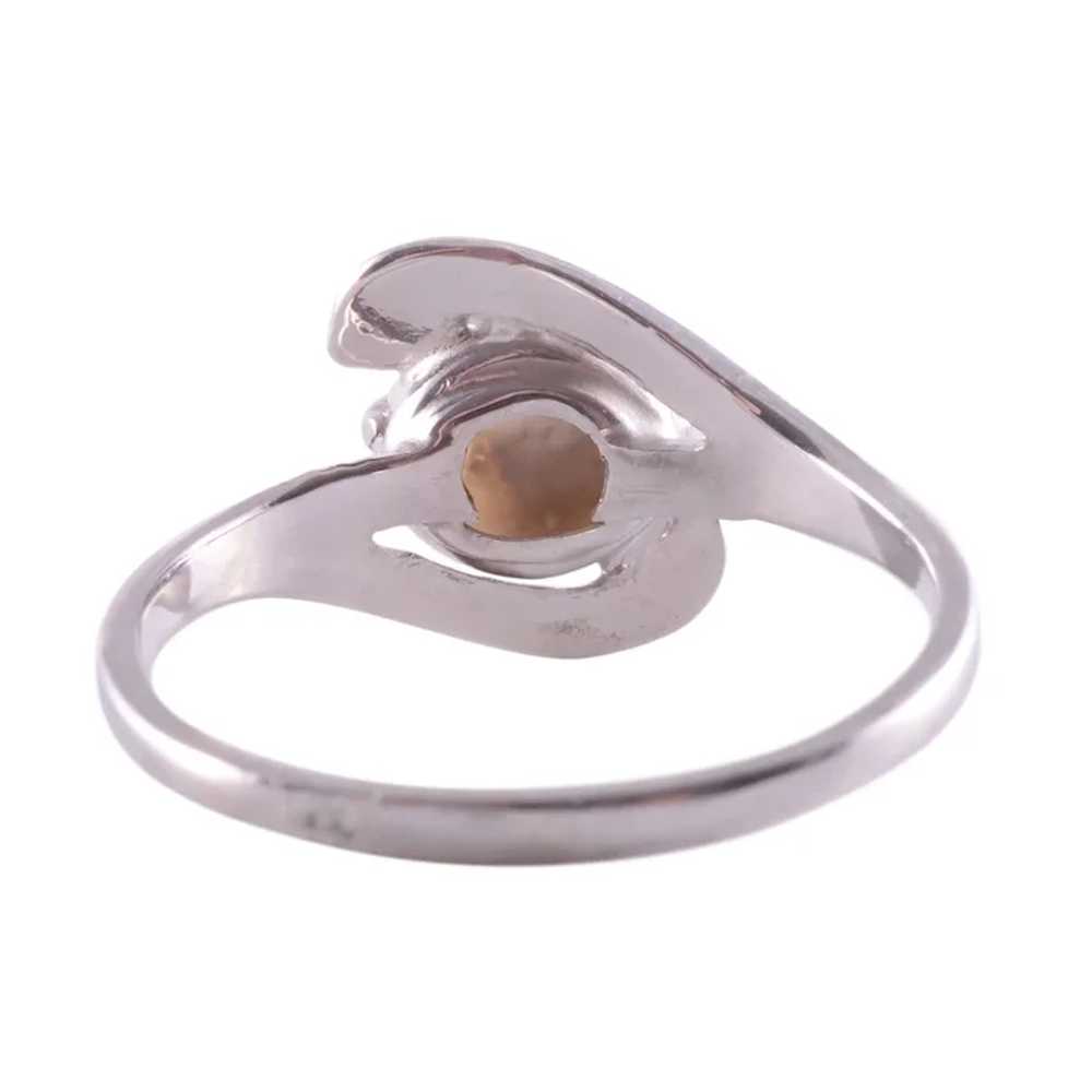 Round Opal Ring - image 3
