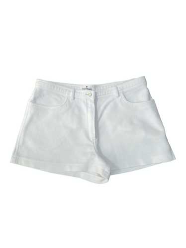 Courreges Vintage Heritage White Cotton Shorts - image 1