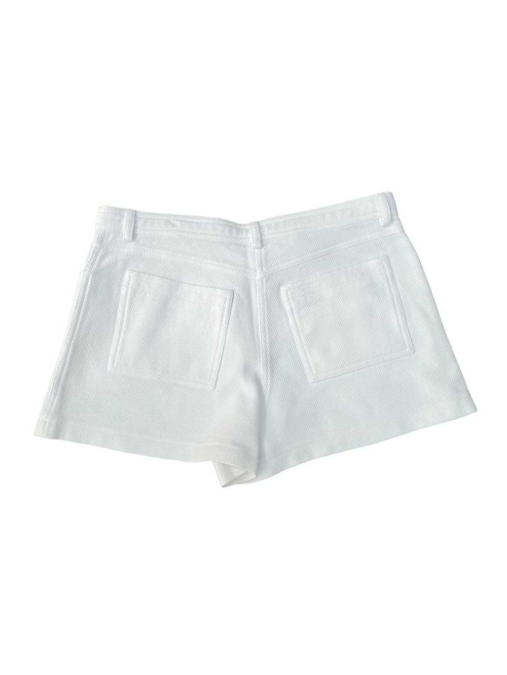 Courreges Vintage Heritage White Cotton Shorts - image 3