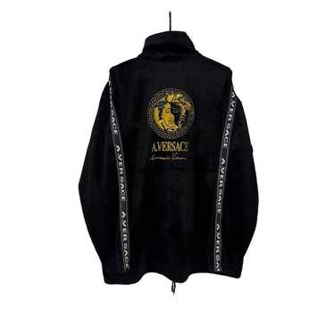 Rare ALFREDO VERSACE Hidden Hoodie Jacket / Medusa / Luxury 