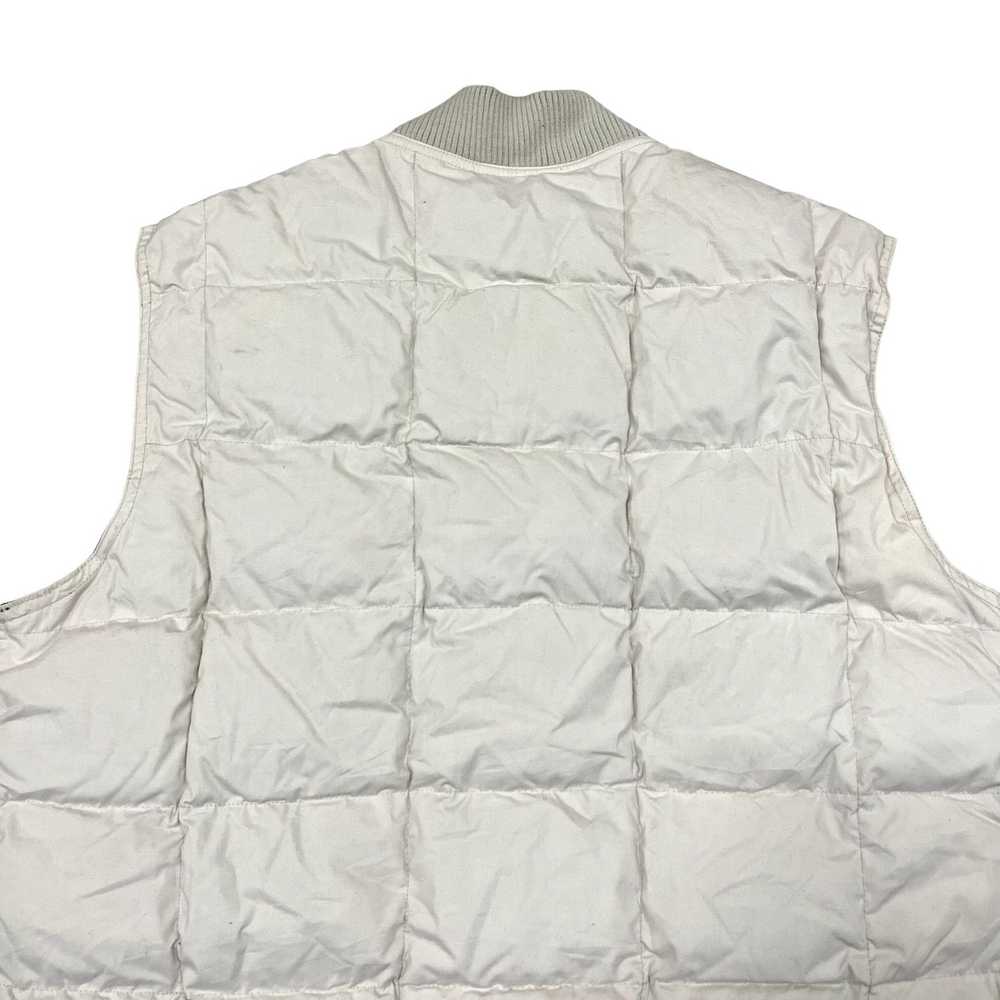 Vintage 70s/80s Cream/NightShade Quilted Down Fil… - image 11