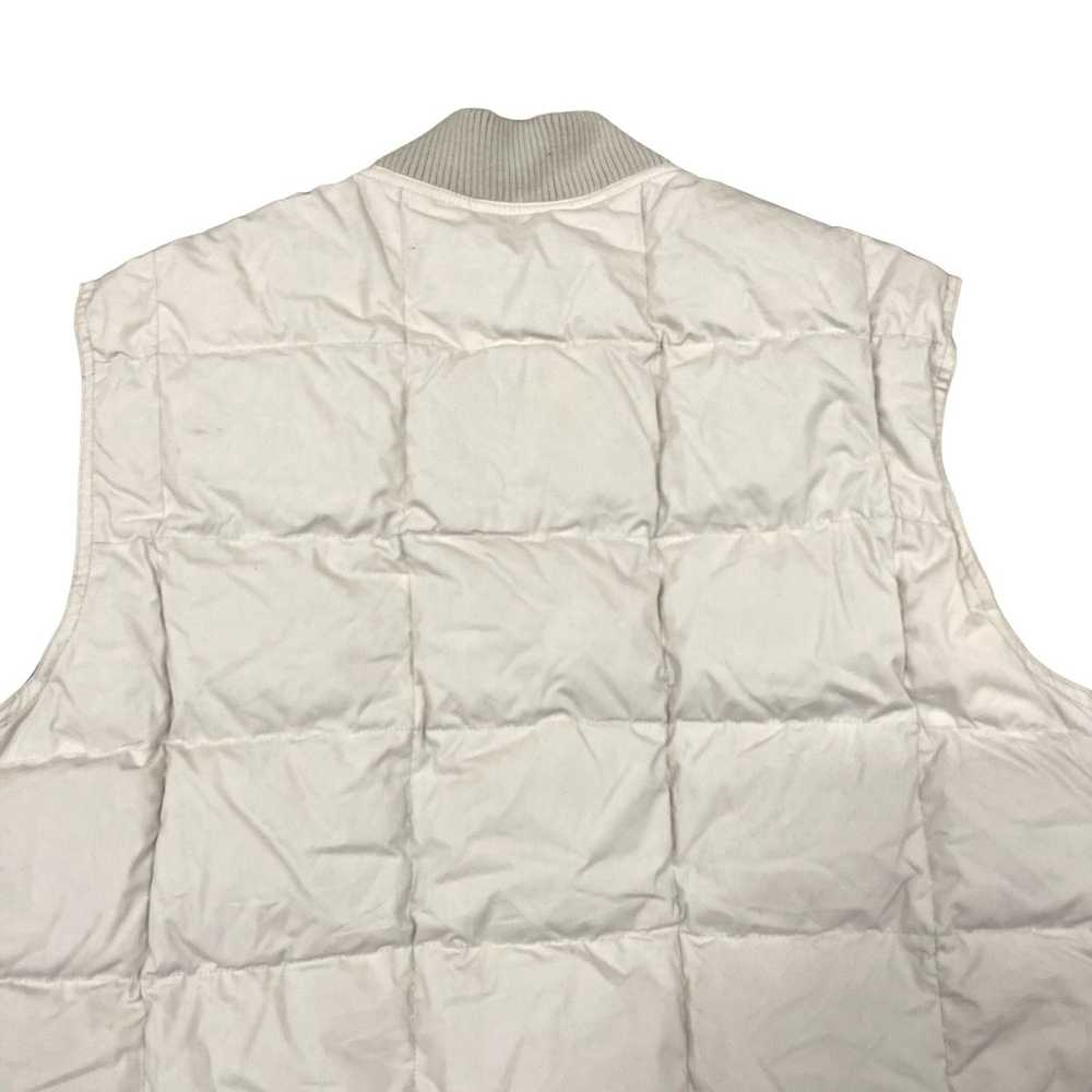 Vintage 70s/80s Cream/NightShade Quilted Down Fil… - image 9