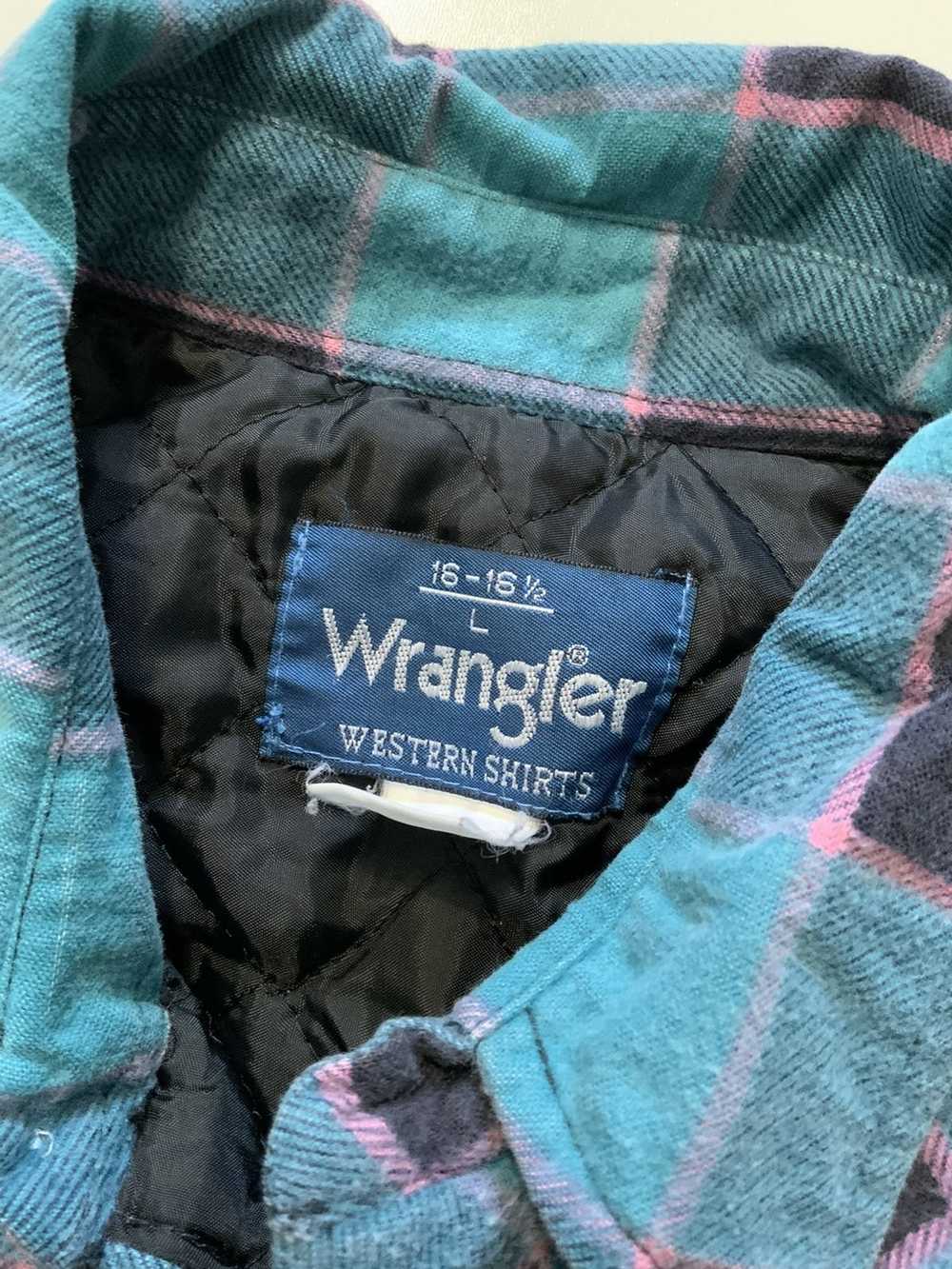 Vintage × Wrangler VTG Wrangler Western Insulated… - image 6