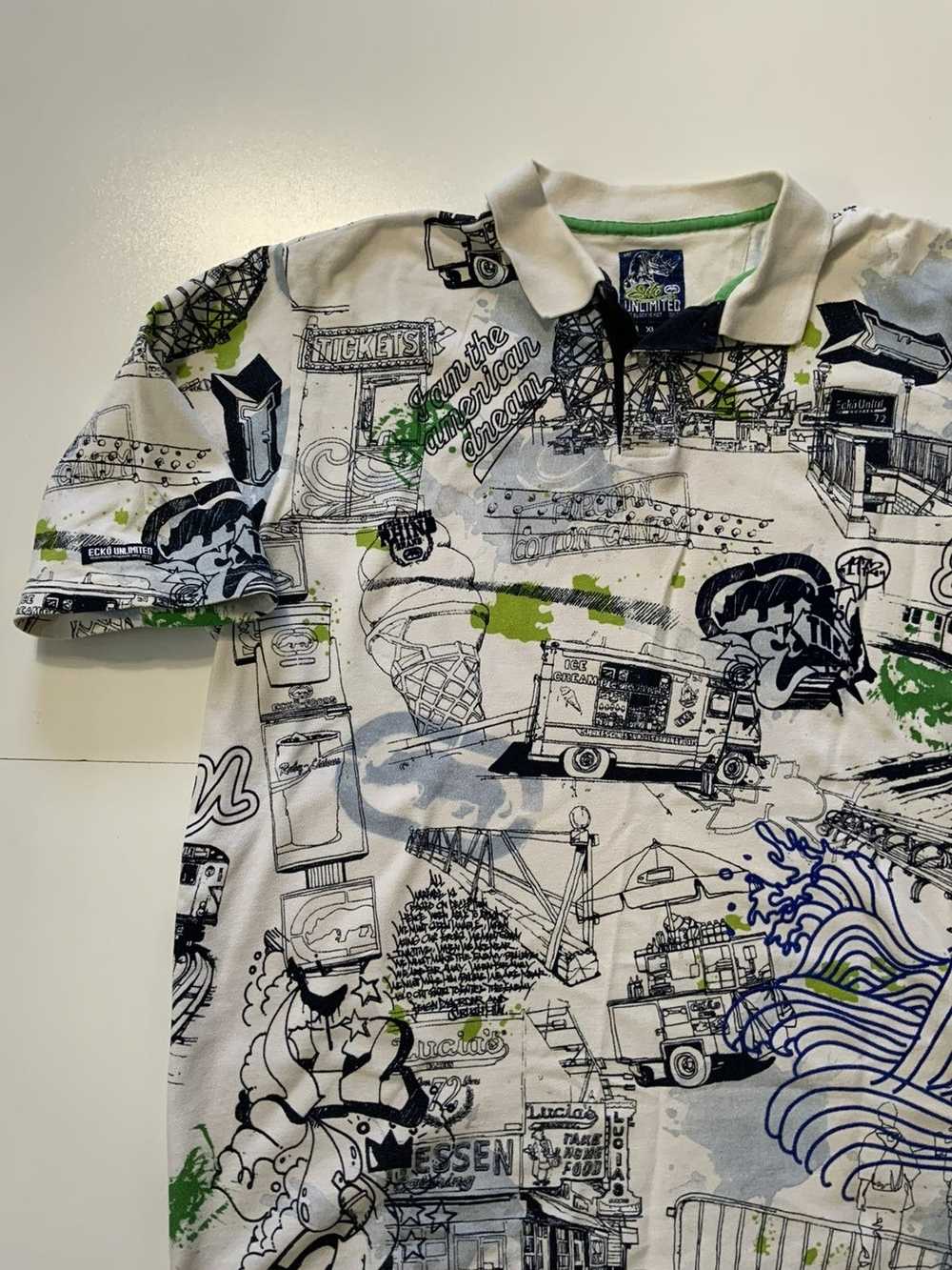 Ecko Unltd. × Vintage VTG Y2K Ecko Ice Cream Amus… - image 3