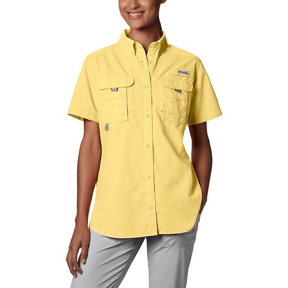 Columbia Columbia PFG S Button Down Bahama Short … - image 1