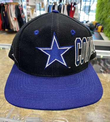 Vintage 1990’s Apex One Dallas Cowboys ‘Big Stars’ NFL Snapback Hat RARE