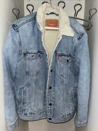 Levi's LEVI’S DENIM JACKET WITH FUR