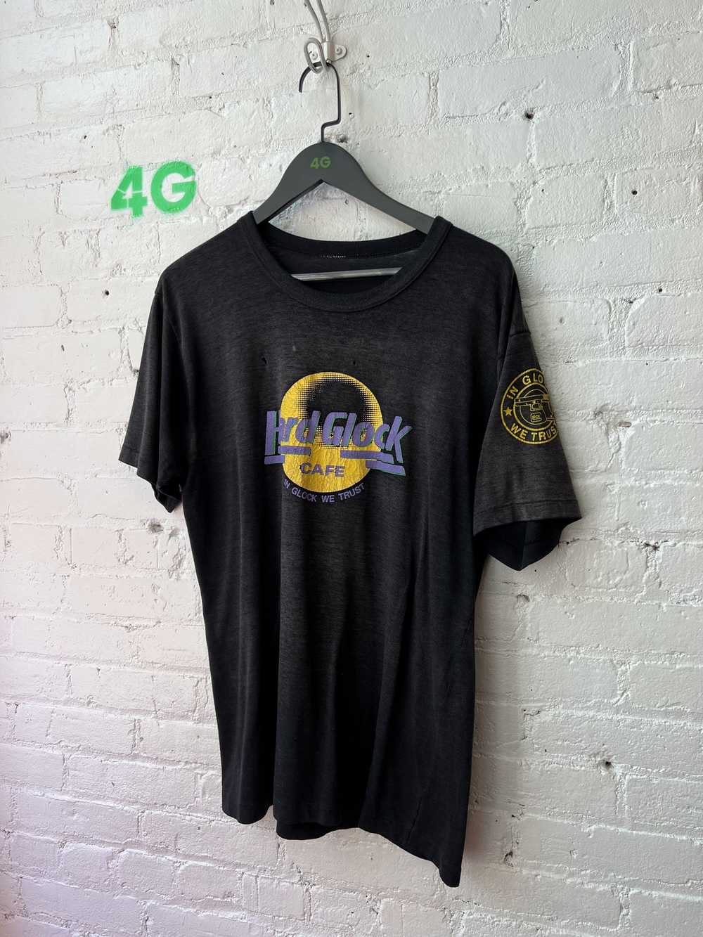 Shirtbanc Mens T Shirt 40oz 9mm Gold Gun Mens T Shirt San Francisco Pistol Golden Empire (Charcoal Heather, XL)