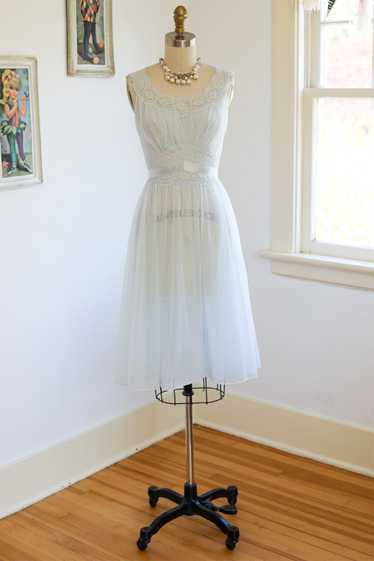 Vintage 1950s Waltz Nightgown - Vanity Fair Pale B