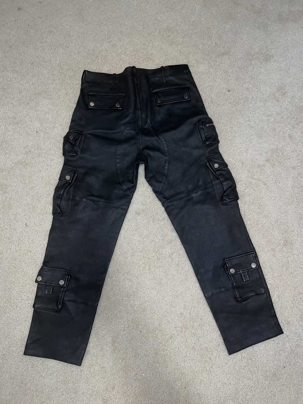 Amiri AMIRI Leather Cargo Flare size 52 - image 4