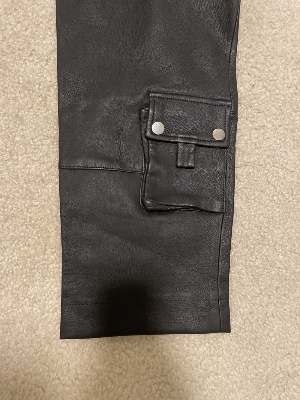 Amiri AMIRI Leather Cargo Flare size 52 - image 7