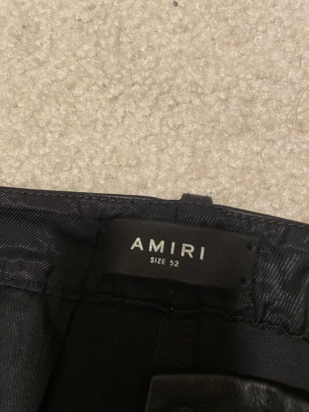 Amiri AMIRI Leather Cargo Flare size 52 - image 9