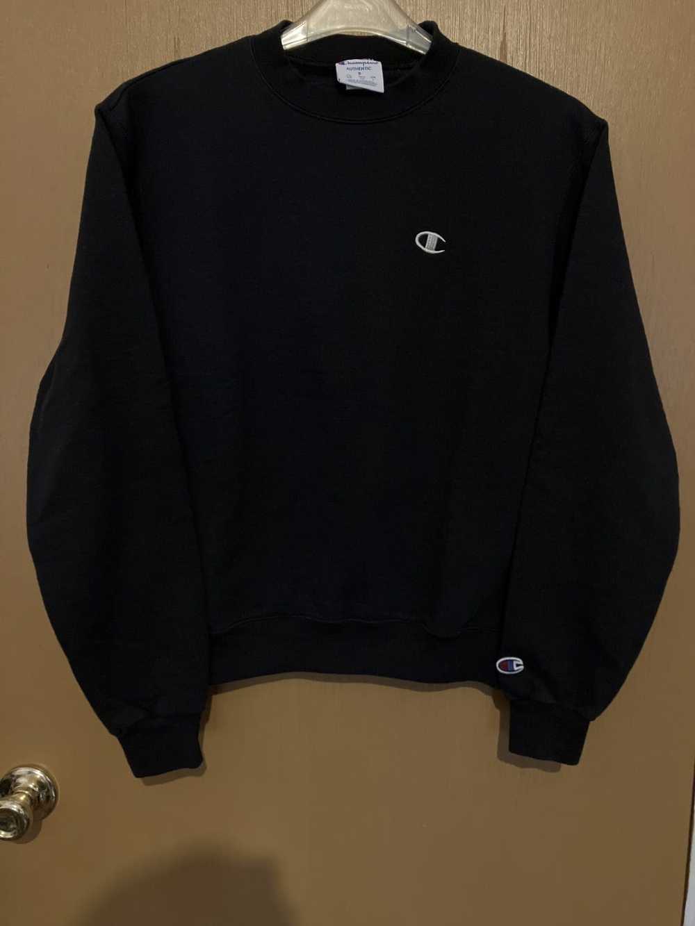 Champion Solid Crewneck Sweatshirt - image 1