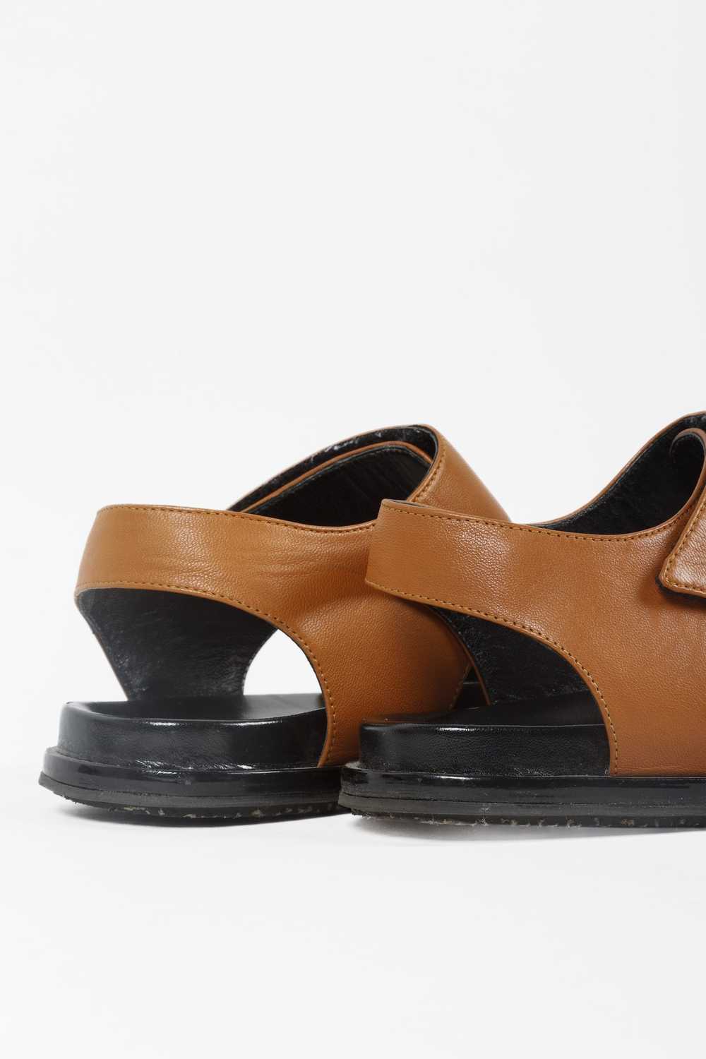 Marni Marni Fussbett Brown Leather Sandals - image 6