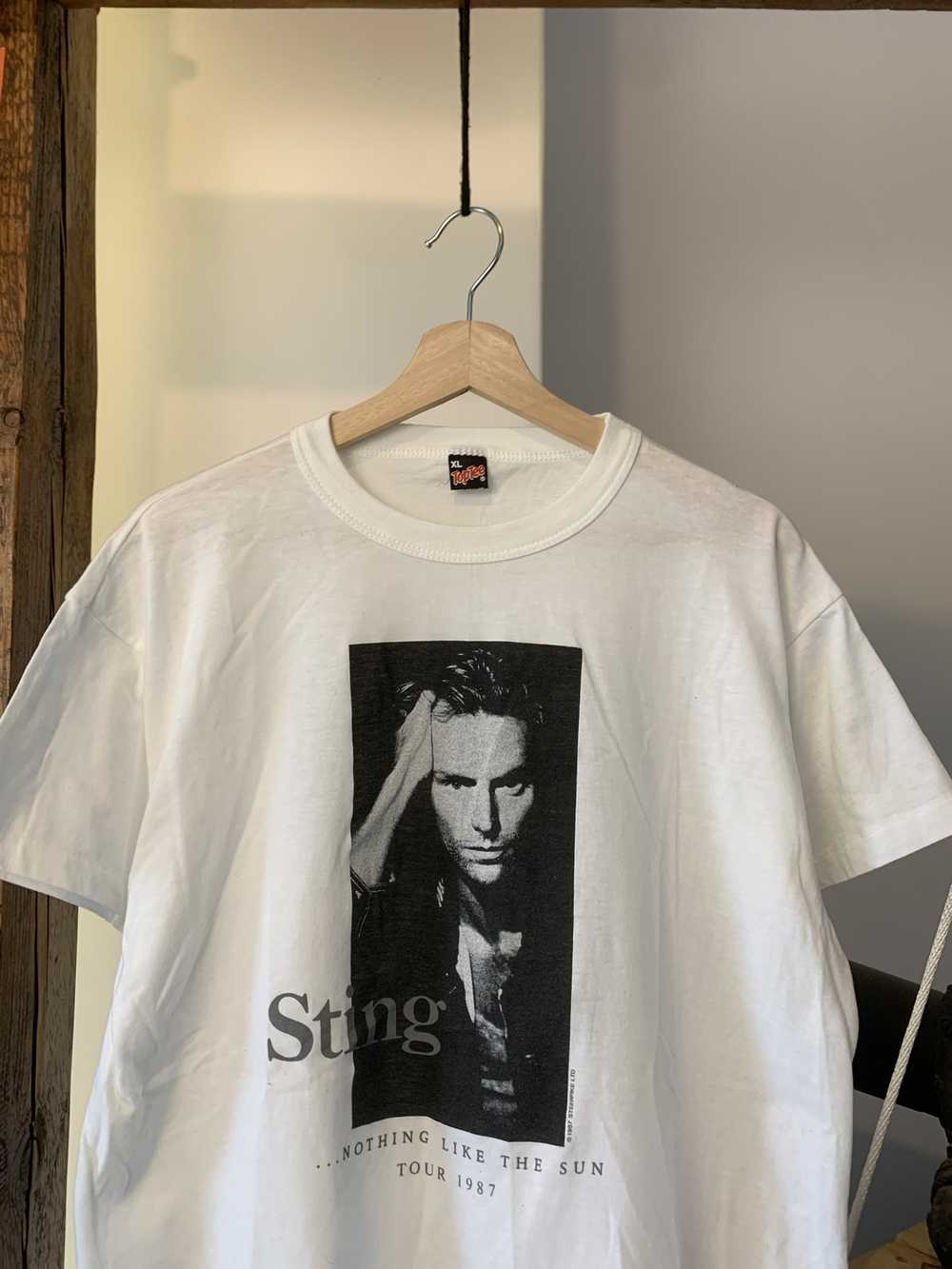 Band Tees × Rock T Shirt × Vintage 1987 Sting "..… - image 3