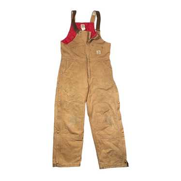 90s Carhartt Made in USA Insulated Coveralls - 42 Short