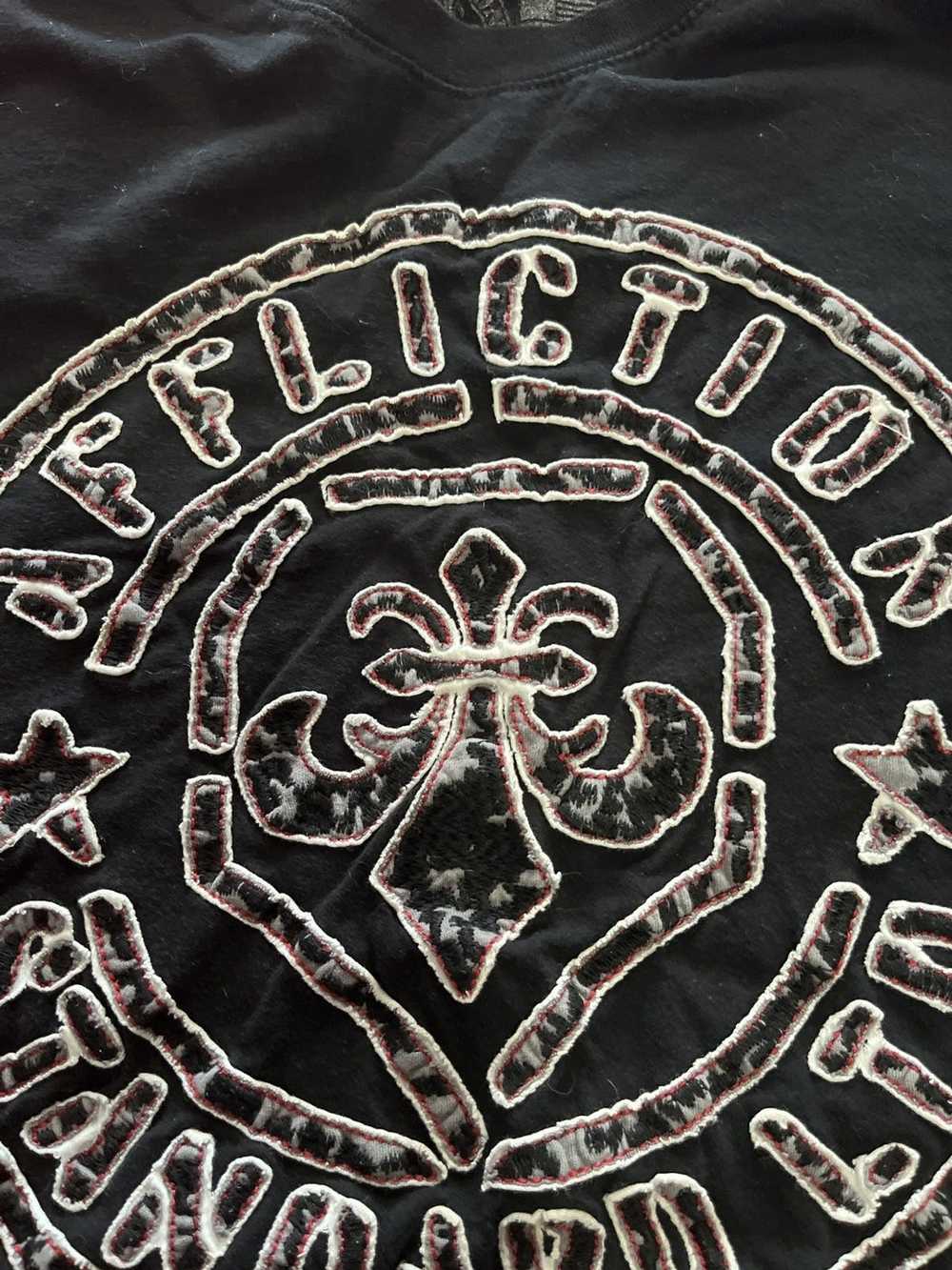 Affliction × Streetwear Affliction red and black … - image 2