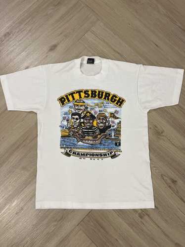 Vintage MLB (Jostens) - Pittsburgh Pirates Single Stitch T-Shirt 1993 Large